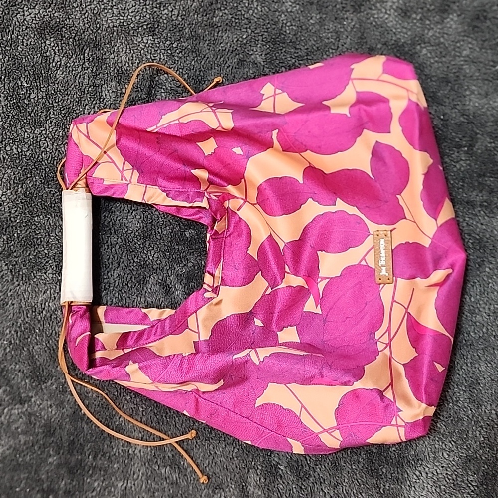 Jim Thompson Small Silk Twill Hobo Bag (New)